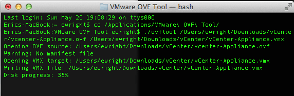 ovftool-vcenter-files