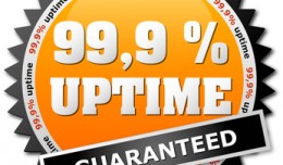 99,9 % uptime